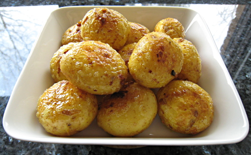 paahdetut perunat